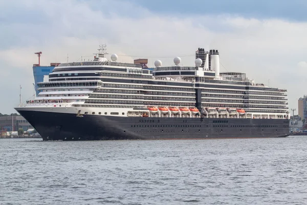 Luxury Cruise Ship Sea Kiel Germany — Stock Photo, Image