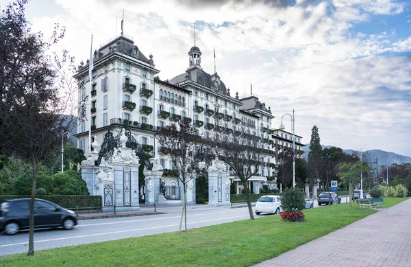 Pałac Des Iles Borromees, Stresa, Włochy — Zdjęcie stockowe