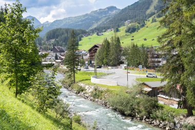 Avusturya 'da Saint Anton am Arlberg