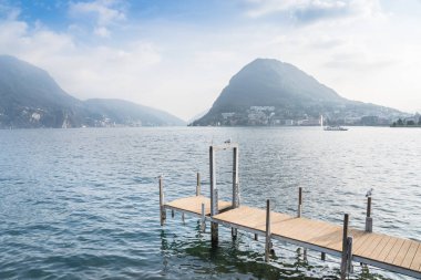 Lake lugano, İsviçre