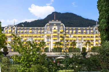 montreux, İsviçre daki lüks otel
