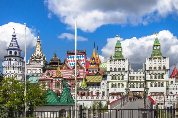 Izmailovsky kremlin in moskau, russland — Stockfoto