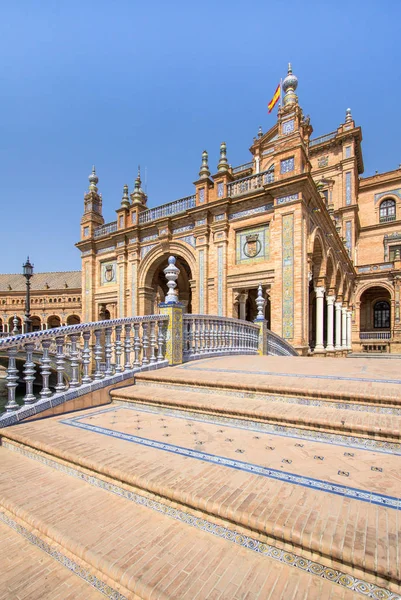 Puentes de Plaza de España, Sevilla, España — Foto de Stock