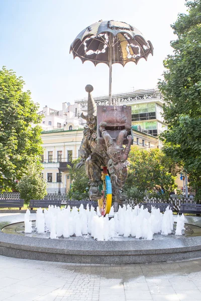 Tsvetnoy Boulevard in Moskou, Rusland — Stockfoto