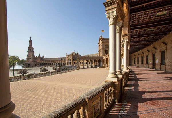 Plaza de España, Sevilla, España — Foto de Stock