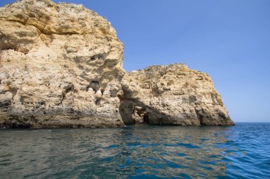 Ponta da Piedade, Algavre, Portekiz 'deki kayalıklar