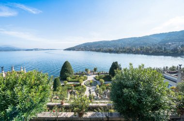 Isola Bella, İtalya 'daki Palazzo Borromeo Bahçesi