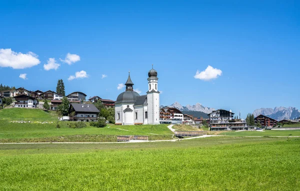Seekirche en Seefeld, Austria — Foto de Stock