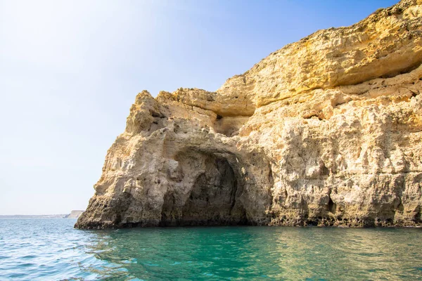 Kliffen in Ponta da Piedade, Algavre, Portugal — Stockfoto