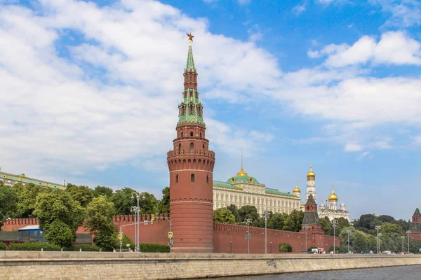 Panorama z moskevského Kremlu, Rusko — Stock fotografie