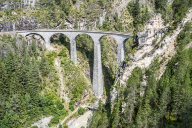 Landwasser Viyadük, Davos, İsviçre 