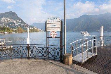 Lake lugano, İsviçre