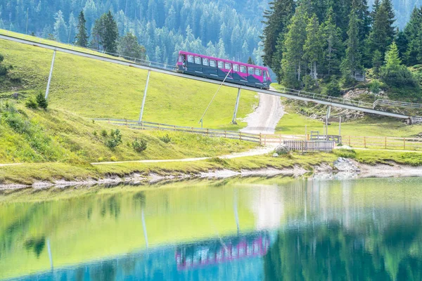 Standseilbahn Jochbahn, Seefeld, Austria — Zdjęcie stockowe
