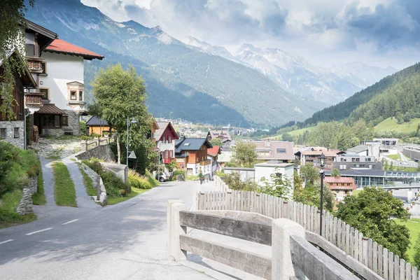 Saint Anton am Arlberg w Austrii — Zdjęcie stockowe