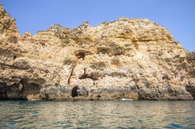 Ponta da Piedade, Algavre, Portekiz 'deki kayalıklar