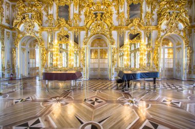 Catherine Sarayı, Tsarskoye Selo, St Petersburg, Rusya
