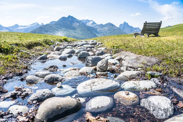 美しいアルプスの風景 — ストック写真