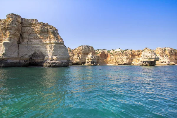 Praia Marinha di Portimao, Algarve, Portugal — Stok Foto