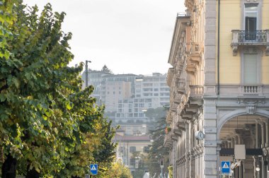 Lugano şehir merkezi, İsviçre