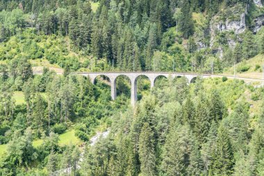 Landwasser Viyadük, Davos, İsviçre 