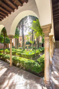 Mirador de Daraxa Alhambra, Granada, İspanya