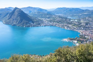 Lugano Gölü Panorama, İsviçre