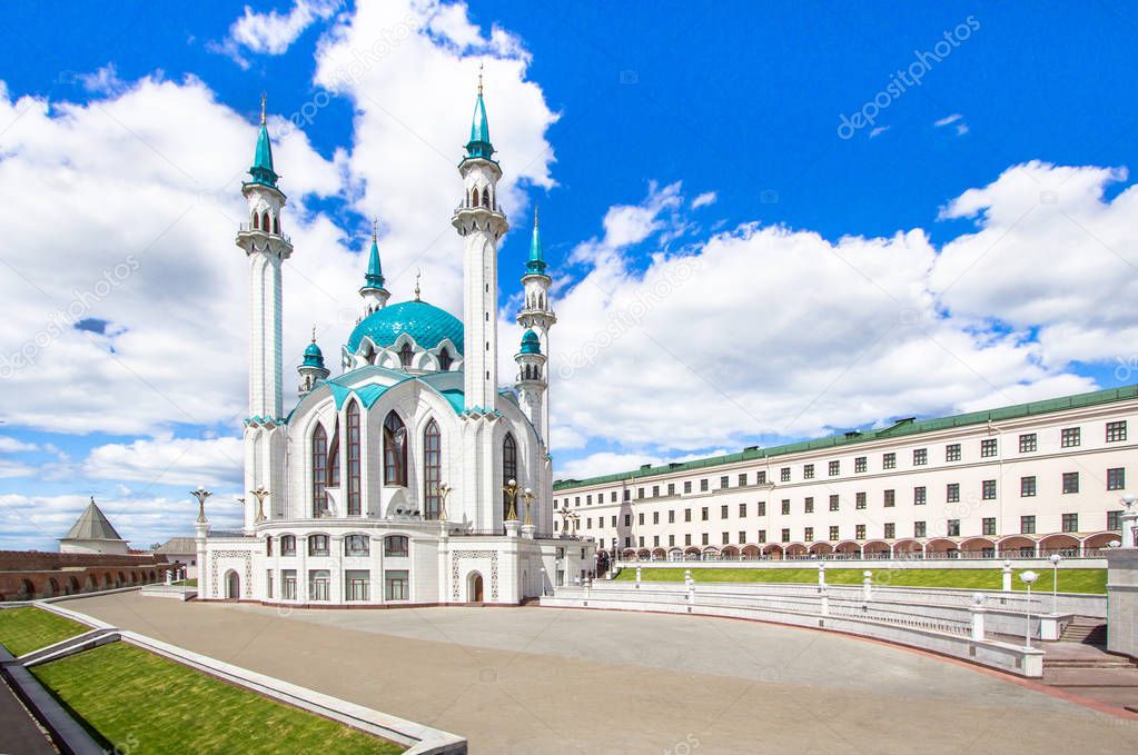 Kul-Sharif-Mosque in Kazan, Tatarstan, Russia