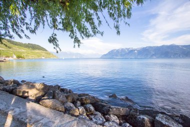 Cenevre Gölü Panoraması, İsviçre