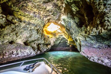 Grotto in Ponta de Piedade, Portugal
