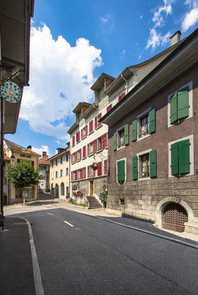 Old city Montreux, Switzerland — Stok fotoğraf
