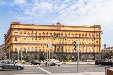 Lubyanka Meydanı, Moskova 'daki Rus Federal Güvenlik Servisi Federasyonu binası.