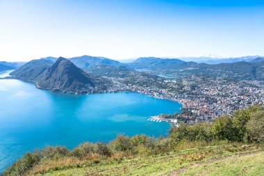 Lugano Gölü Panorama, İsviçre