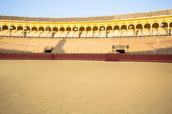 Arena Real Maestranza de Cavalry em Sevilha, Andaluzia, Espanha — Fotografia de Stock