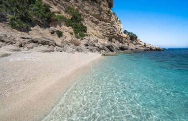 Cala Gabbiani plajı, Sardinya, İtalya