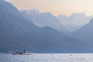 Cenevre Gölü Panoraması, İsviçre