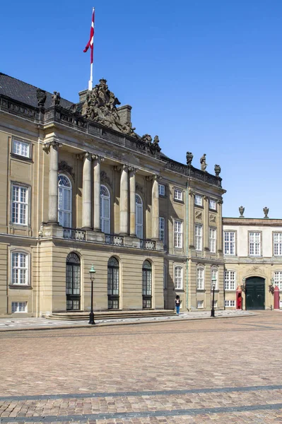 Pałac Amalienborg, Kopenhaga, Dania — Zdjęcie stockowe