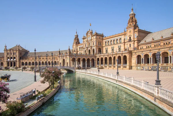 Plaza de Espana, Sewilla, Hiszpania — Zdjęcie stockowe