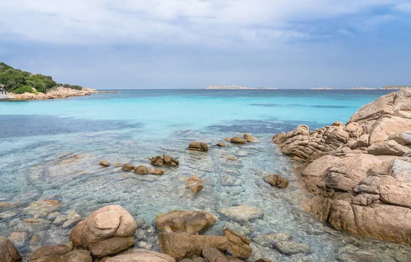 Famosa Spiaggia Capriccioli Cerdeña Italia — Foto de Stock