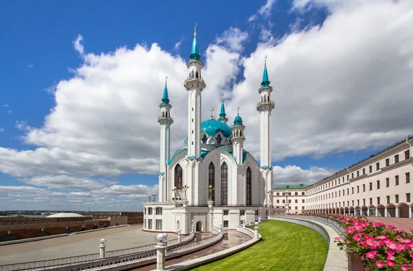 Mezquita Kul-Sharif en Kazán, Rusia — Foto de Stock