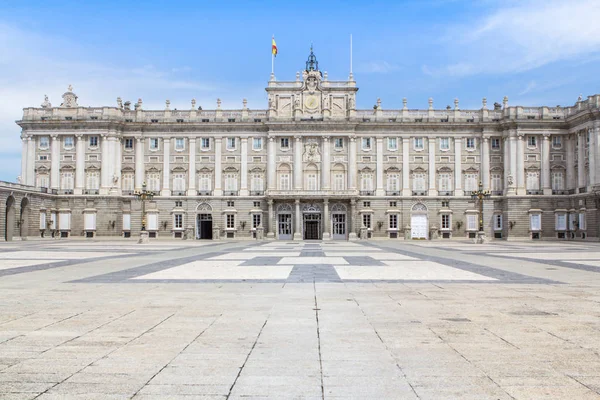 Königlicher Palast in Madrid, Spanien — Stockfoto