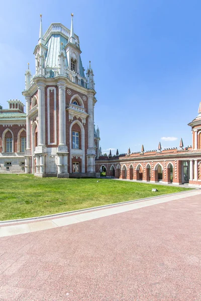 Palacio Tsaritsyno de la reina Catalina la Grande, Rusia —  Fotos de Stock