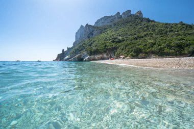 Sardinya, İtalya 'da ünlü Spiaggia del Principe