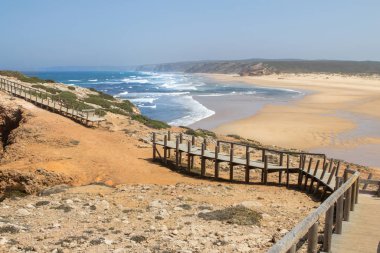 bordeira beach, algarve, Portekiz 