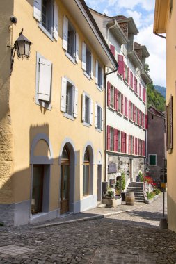 Old city Montreux, Switzerland