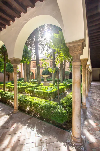 Mirador de Daraxa in Alhambra, Granada, Spagna — Foto Stock