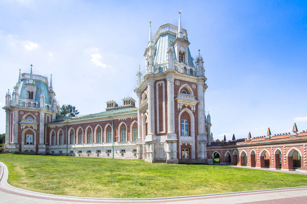 Царицынский дворец царицы Екатерины Великой, Россия
