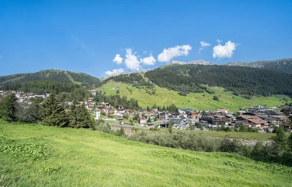 Saint Anton am Arlberg w Austrii — Zdjęcie stockowe