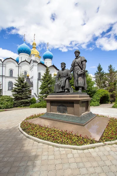 Catedral de la Anunciación en Kazan Kremlin, Rusia — Foto de Stock