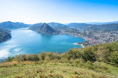 Lugano Gölü Panorama, İsviçre