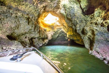 Grotto in Ponta de Piedade, Portugal